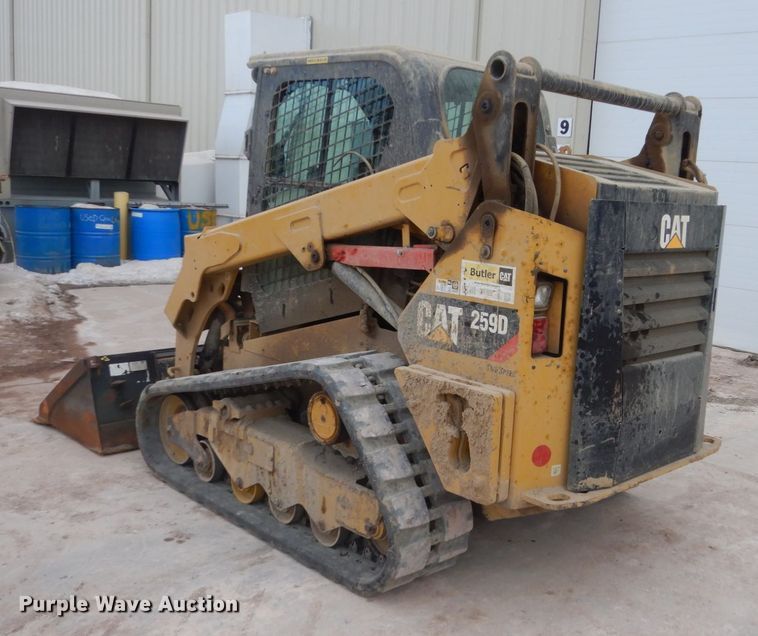 image for item GW9475 Caterpillar 259D skid steer