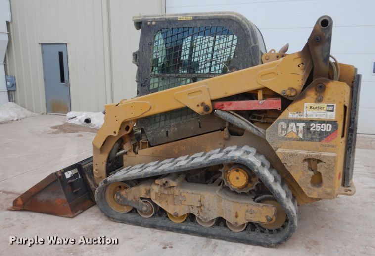 image for item GW9475 Caterpillar 259D skid steer