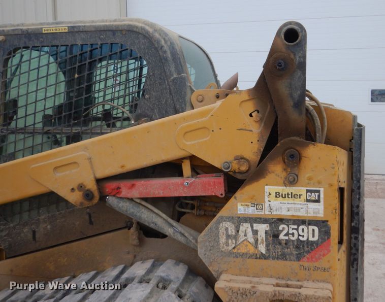 image for item GW9475 Caterpillar 259D skid steer