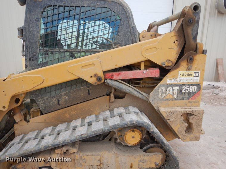 image for item GW9475 Caterpillar 259D skid steer