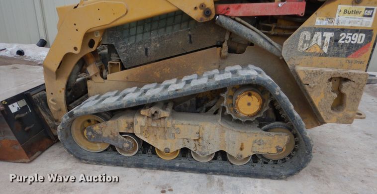 image for item GW9475 Caterpillar 259D skid steer