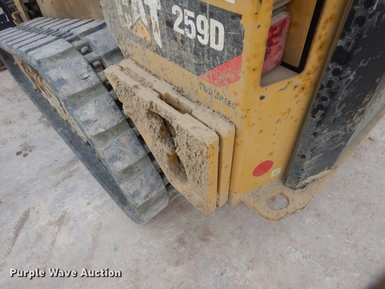 image for item GW9475 Caterpillar 259D skid steer