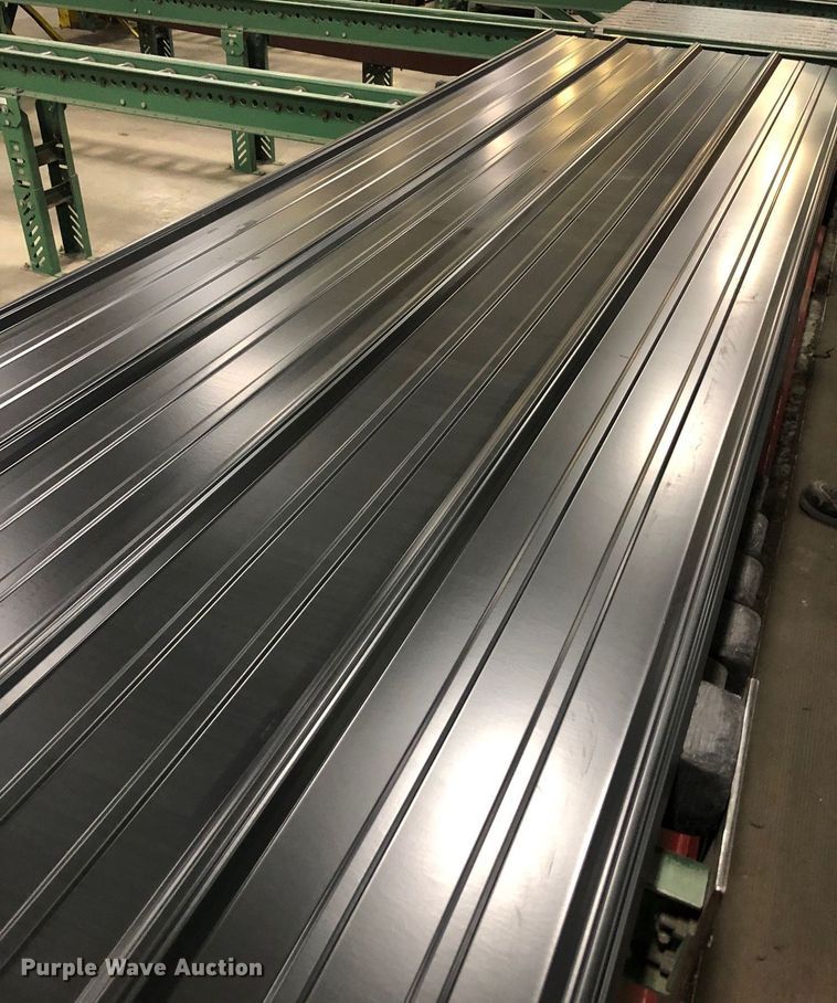 image for item H1311 (60) sheets of metal roofing/siding