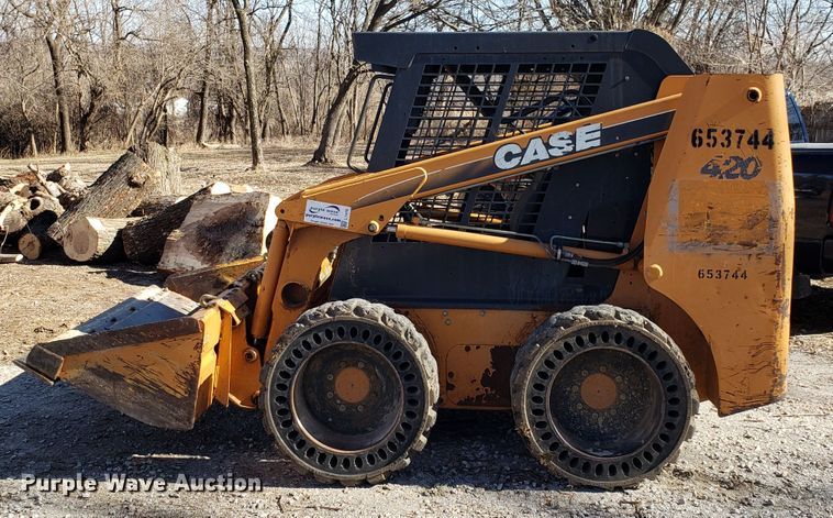 image for item L1476 2006 Case 420 skid steer