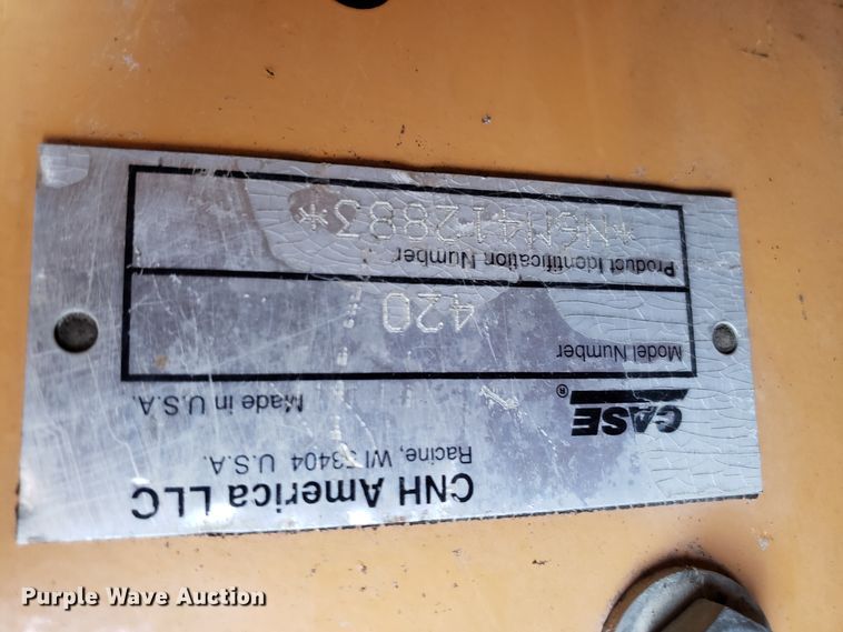 image for item L1476 2006 Case 420 skid steer