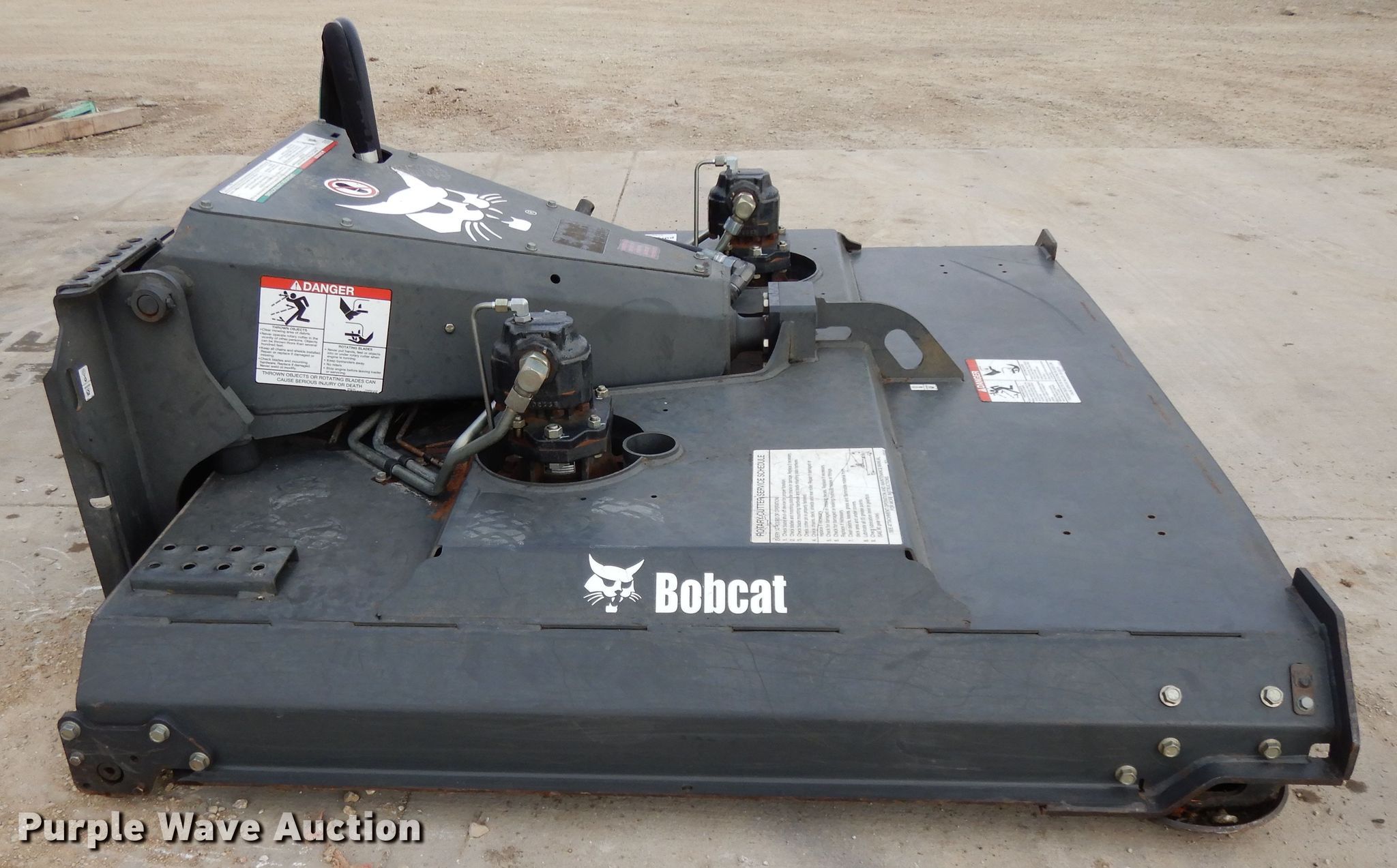 2015 Bobcat 72 skid steer rotary mower in Manhattan, KS Item DF5886