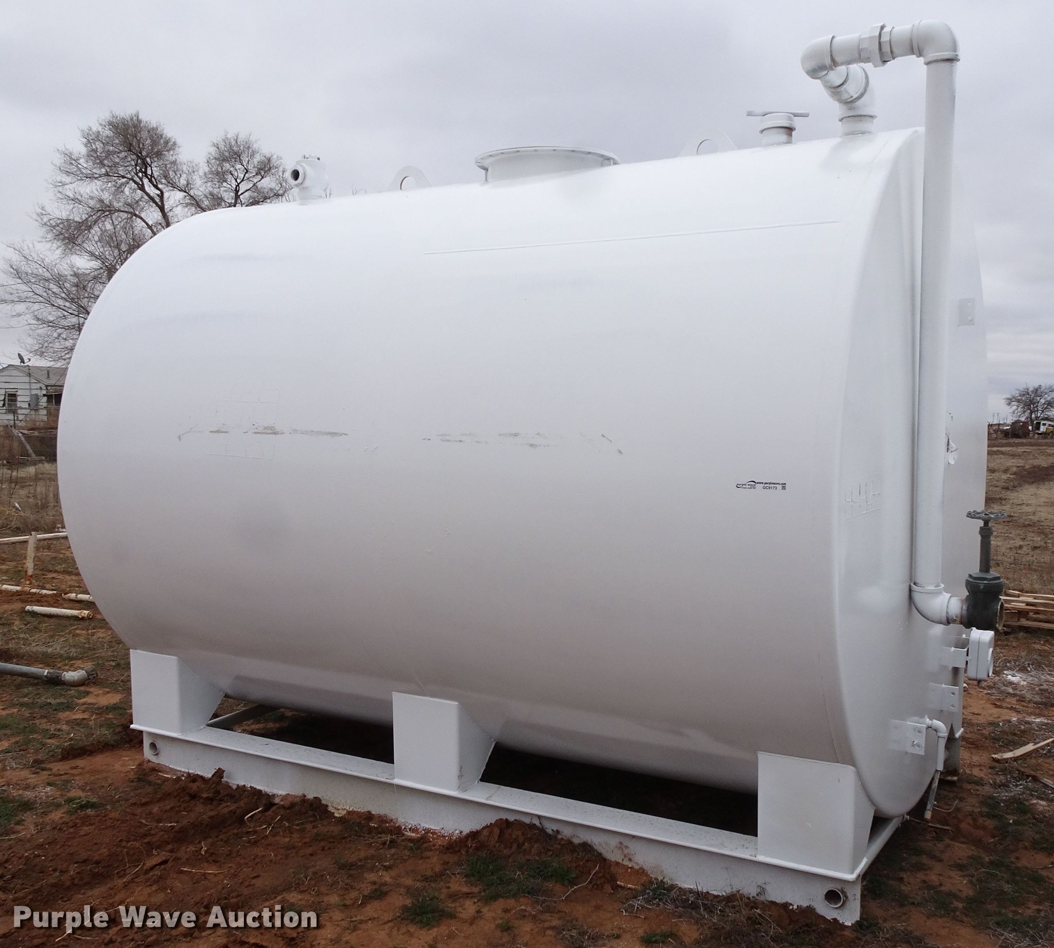 Watco fuel tank in Slaton, TX Item GC9173 sold Purple Wave