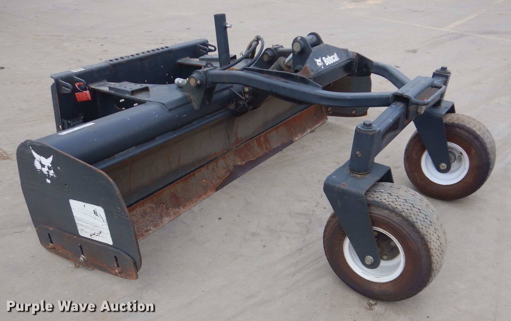 2009 Bobcat skid steer box blade in Tulsa, OK Item GD9178 sold