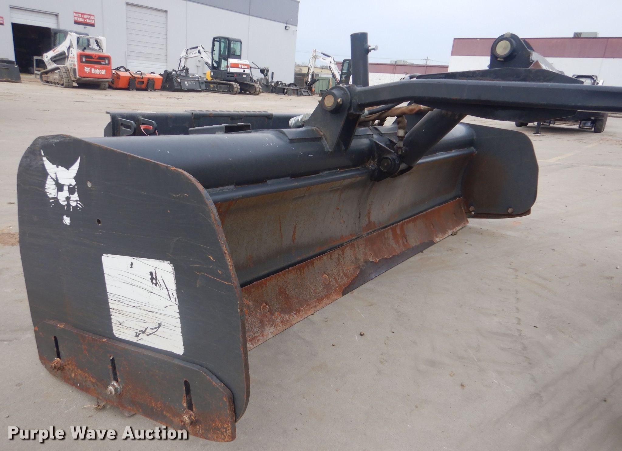 2009 Bobcat skid steer box blade in Tulsa, OK Item GD9178 sold