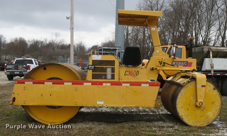 image for item DB10011 Hypac C350D double drum vibratory roller