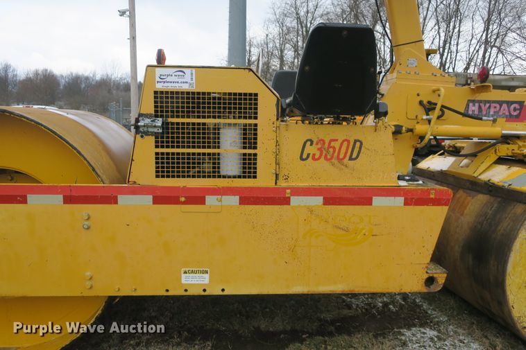 image for item DB10011 Hypac C350D double drum vibratory roller