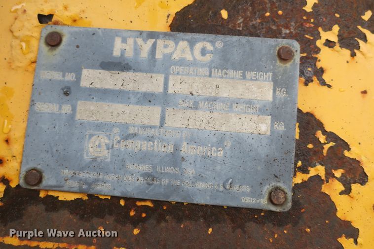 image for item DB10011 Hypac C350D double drum vibratory roller