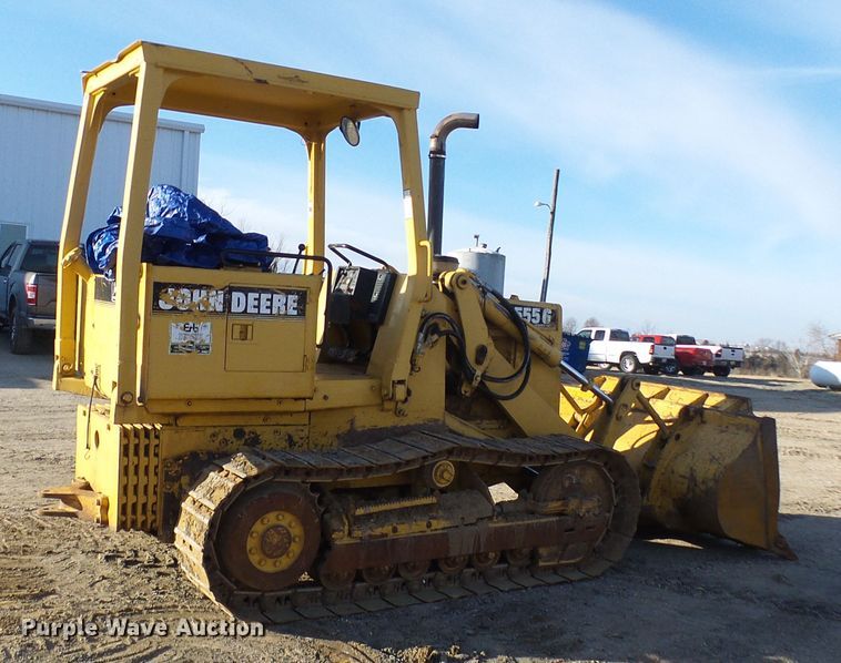 image for item DD1783 1999 John Deere 555G  crawler loader