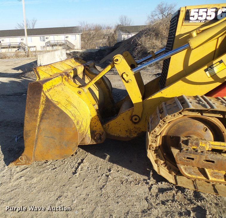 image for item DD1783 1999 John Deere 555G  crawler loader