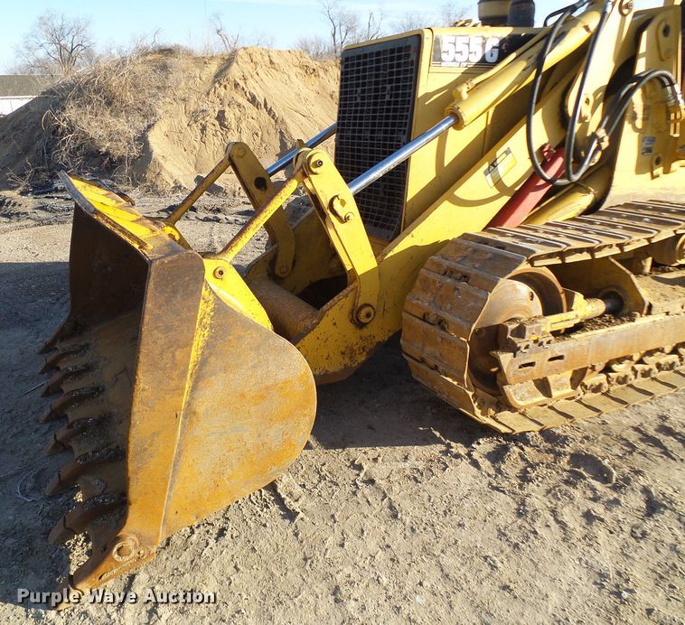 image for item DD1783 1999 John Deere 555G  crawler loader