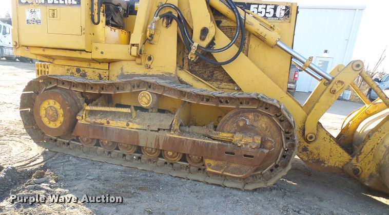 image for item DD1783 1999 John Deere 555G  crawler loader