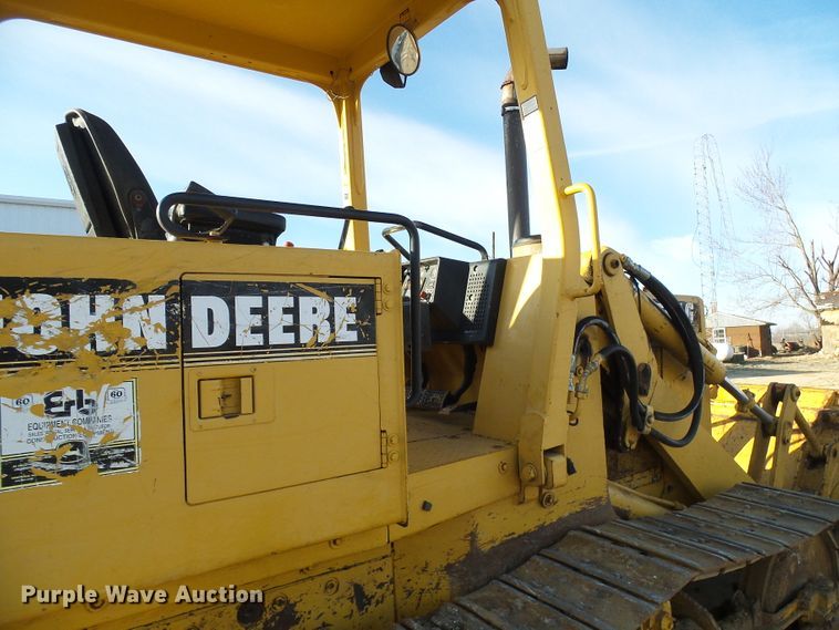image for item DD1783 1999 John Deere 555G  crawler loader