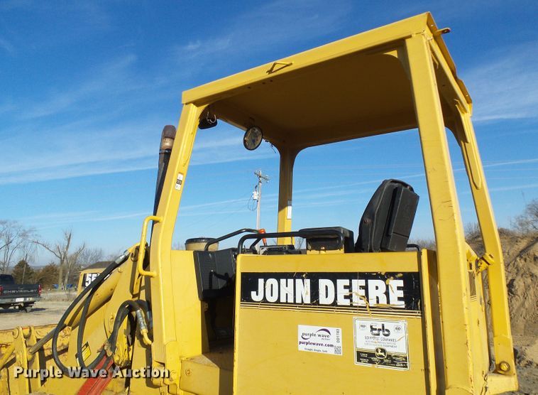 image for item DD1783 1999 John Deere 555G  crawler loader