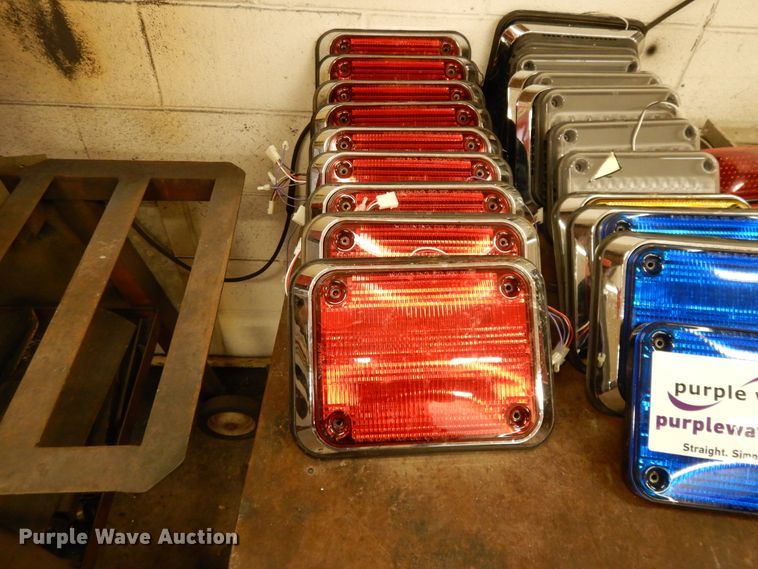 image for item DF5871 Approximately 36 Whelen emergency lights