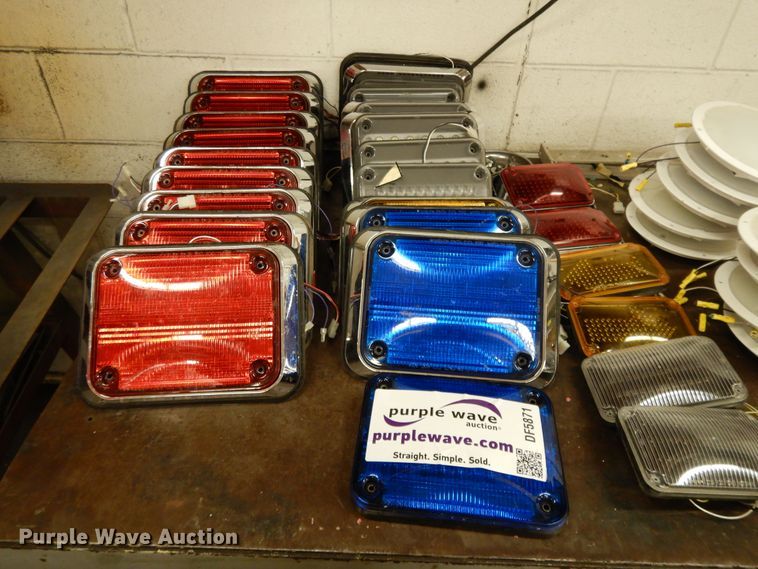 image for item DF5871 Approximately 36 Whelen emergency lights