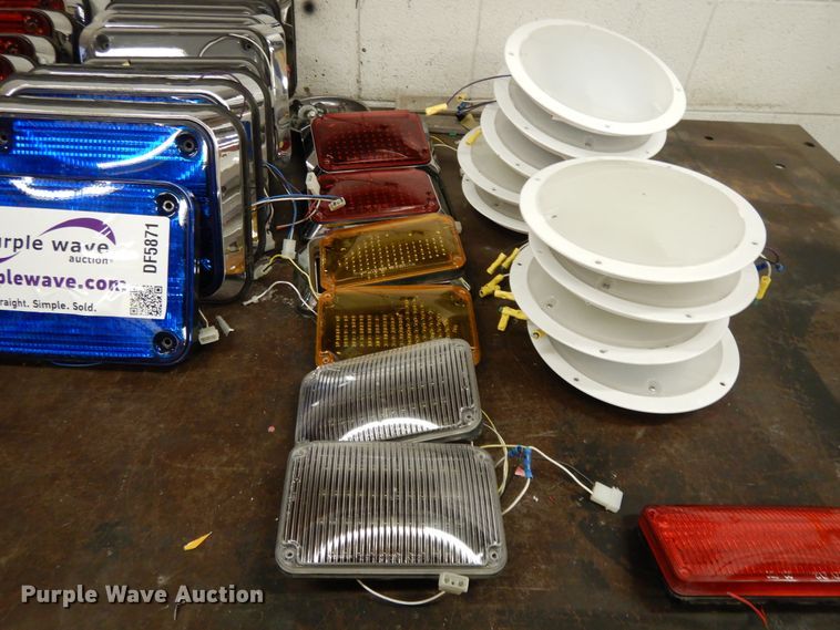 image for item DF5871 Approximately 36 Whelen emergency lights