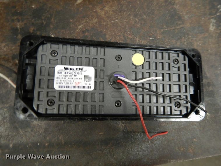 image for item DF5871 Approximately 36 Whelen emergency lights