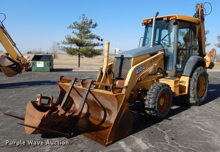 image for item DF5937 2003 John Deere 410G backhoe