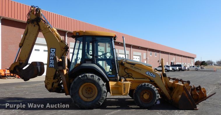 image for item DF5937 2003 John Deere 410G backhoe