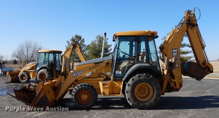 image for item DF5937 2003 John Deere 410G backhoe