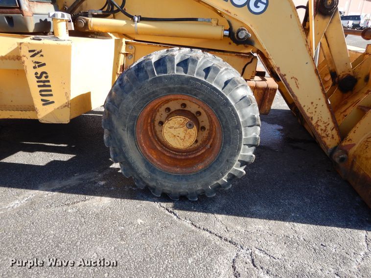 image for item DF5937 2003 John Deere 410G backhoe