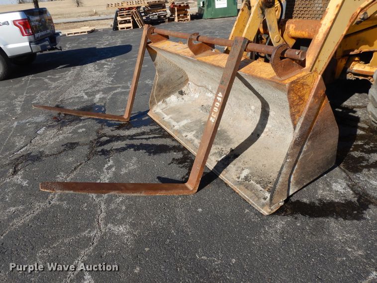 image for item DF5938 2003 John Deere 410G backhoe