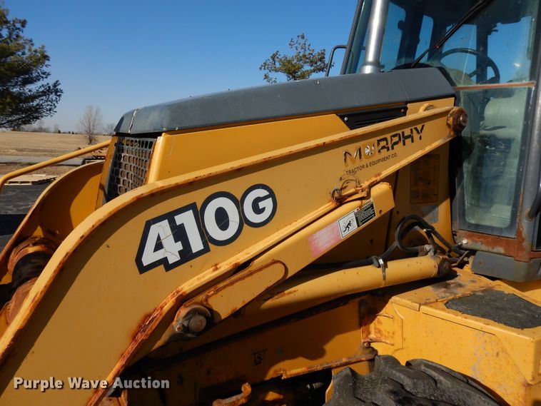 image for item DF5938 2003 John Deere 410G backhoe