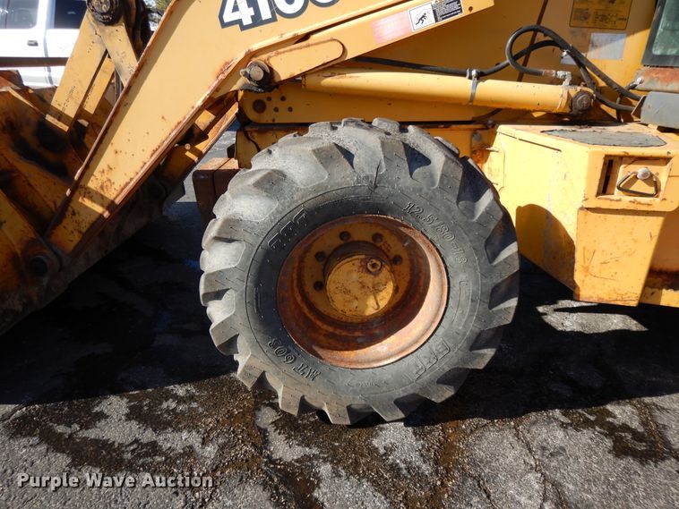image for item DF5938 2003 John Deere 410G backhoe