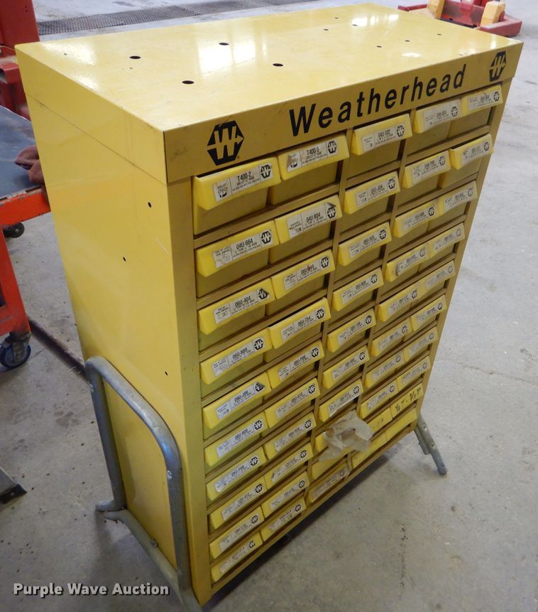 Weatherhead hydraulic fittings bin in Hays, KS Item DF7344 sold