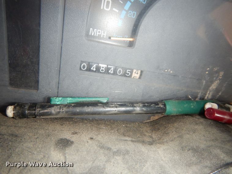 image for item DG6272 1989 Chevrolet S10 pickup truck