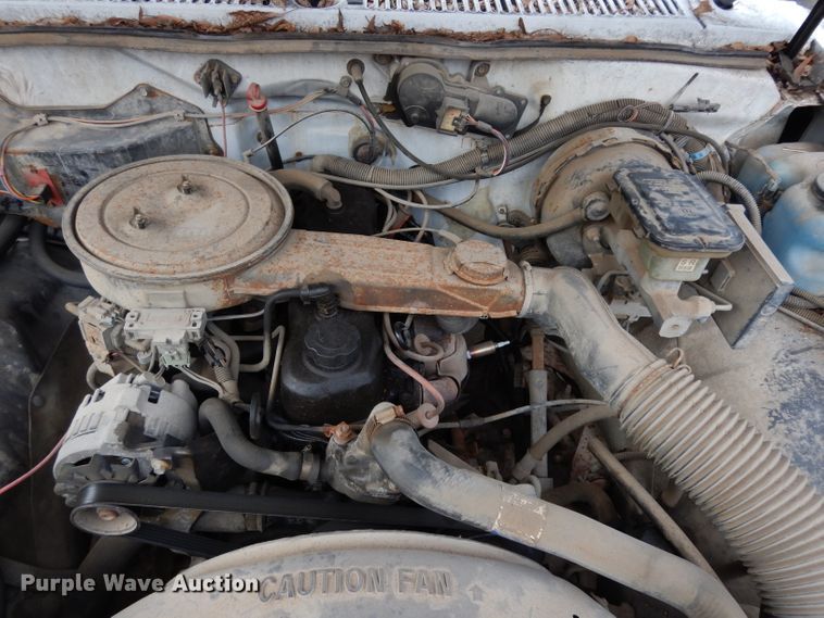 image for item DG6272 1989 Chevrolet S10 pickup truck