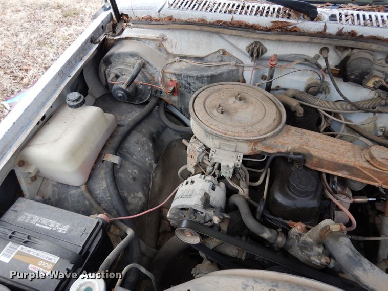 image for item DG6272 1989 Chevrolet S10 pickup truck