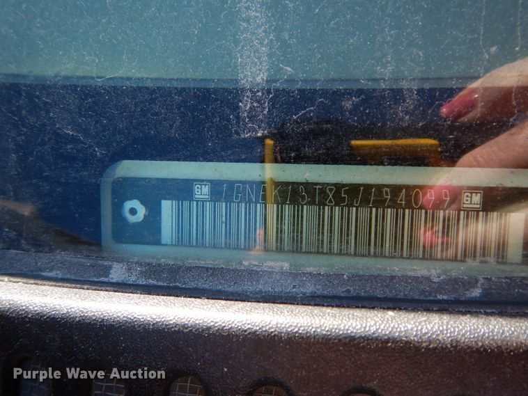 image for item DG6299 2005 Chevrolet Tahoe SUV