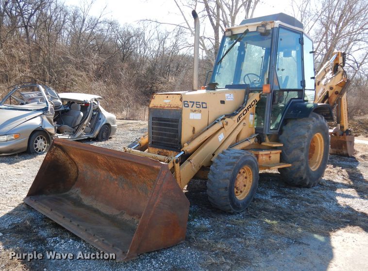 image for item DG6300 Ford 675D backhoe
