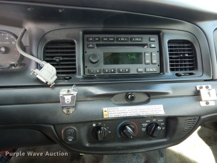 image for item DG6308 2011 Ford Crown Victoria Police Interceptor