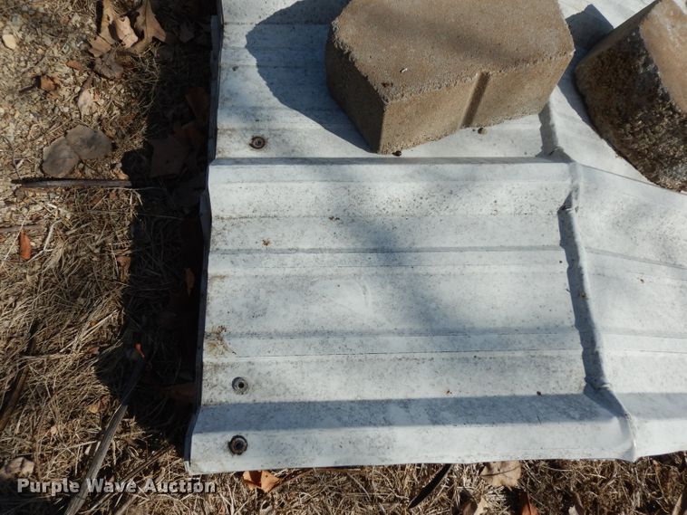 image for item DG6323 Approximately 44 sheets of metal roofing