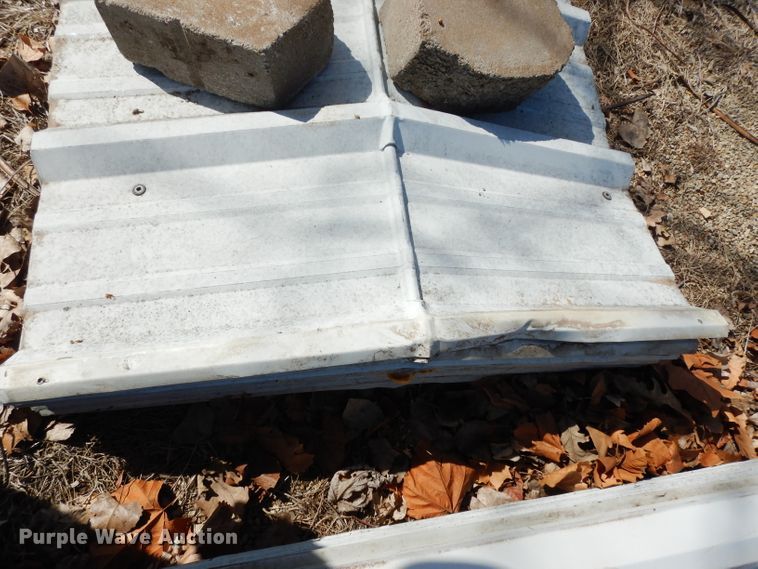 image for item DG6323 Approximately 44 sheets of metal roofing