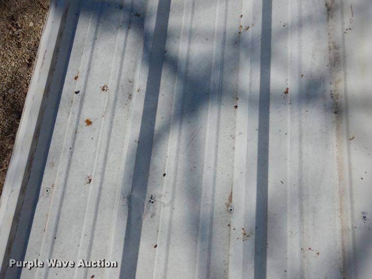 image for item DG6323 Approximately 44 sheets of metal roofing