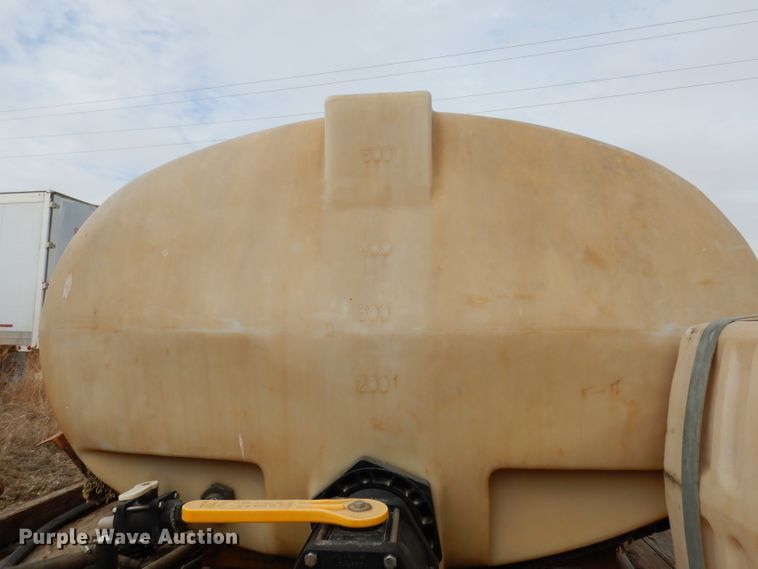 image for item DG6335 1991 Ford F350 flatbed truck with sprayer