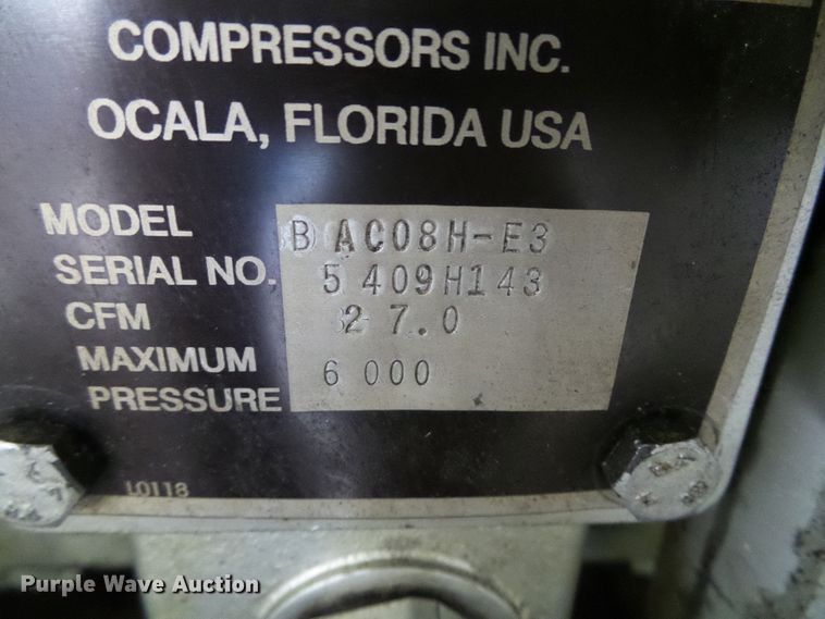 image for item DH4817 Mako BAC-08H breathing air center