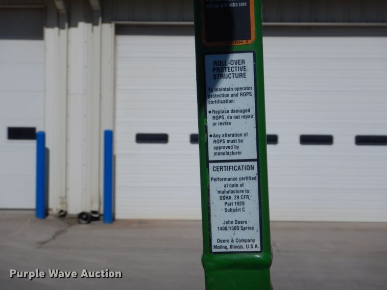 image for item DH6408 2008 John Deere 1565 Series II lawn mower