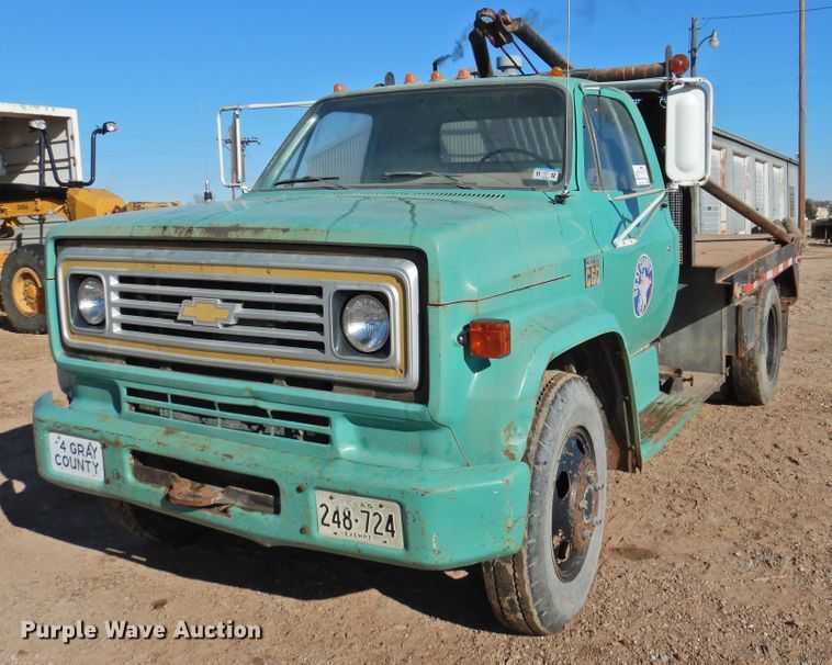 image for item DI0030 1974 Chevrolet C60 winch truck