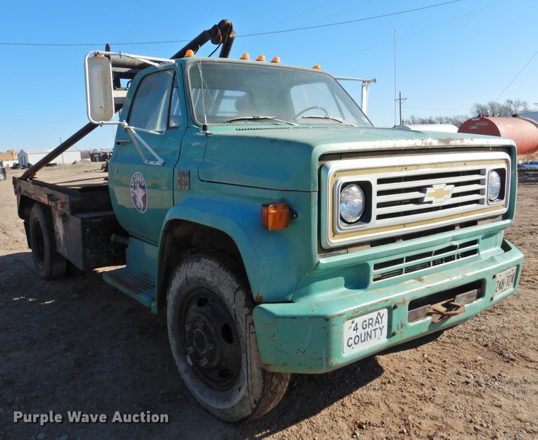 image for item DI0030 1974 Chevrolet C60 winch truck