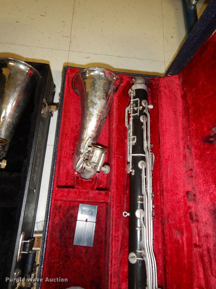 (3) wind instruments in Overland Park, KS Item DY9479 sold Purple Wave