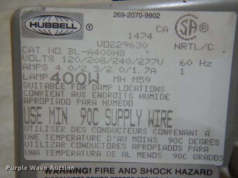 image for item ER9897 High bay lights